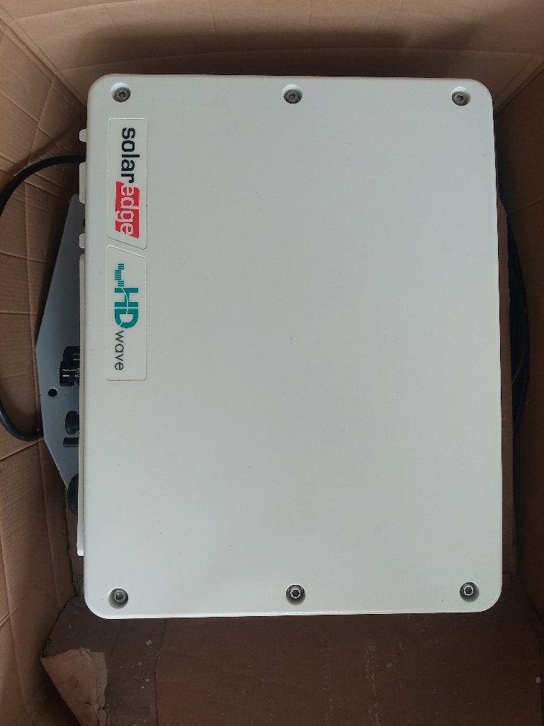 SolarEdge HD Wave SE6000H 1 fase omvormer 6000 Watt, Ophalen, Gebruikt, Overige typen