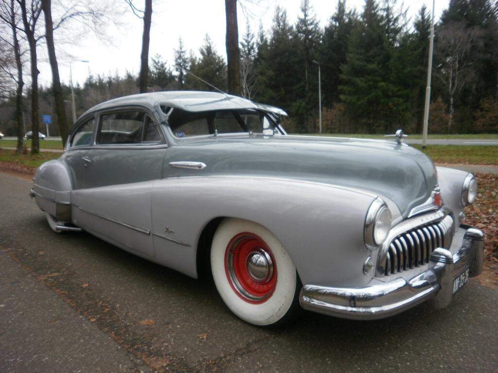 buick  sedanet  coupe  1948, Automaat, Achterwielaandrijving, 5000 cc, 160 pk