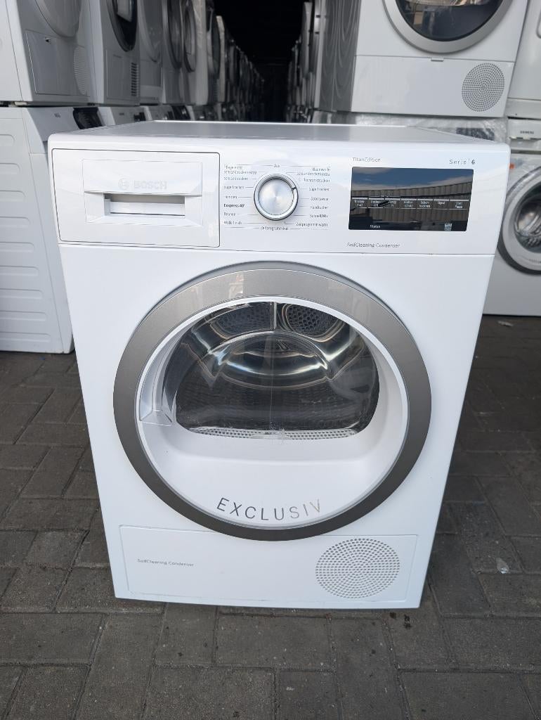 Bosch Serie 6 Warmtepompdroger 8KG A++ WTW85471EX Garantie, Minder dan 85 cm, 8 tot 10 kg, Refurbished, Ophalen of Verzenden