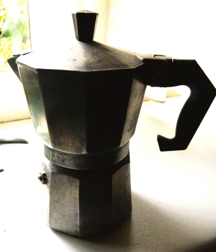 klein ijzeren koffiekannetje, Ophalen of Verzenden