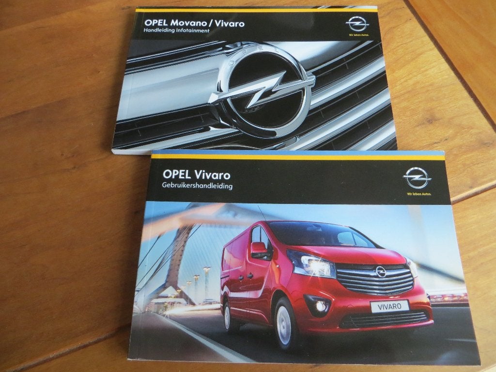 Nieuw instructieboek Opel Vivaro bestel, Combi +audio 2014, Auto diversen, Ophalen of Verzenden
