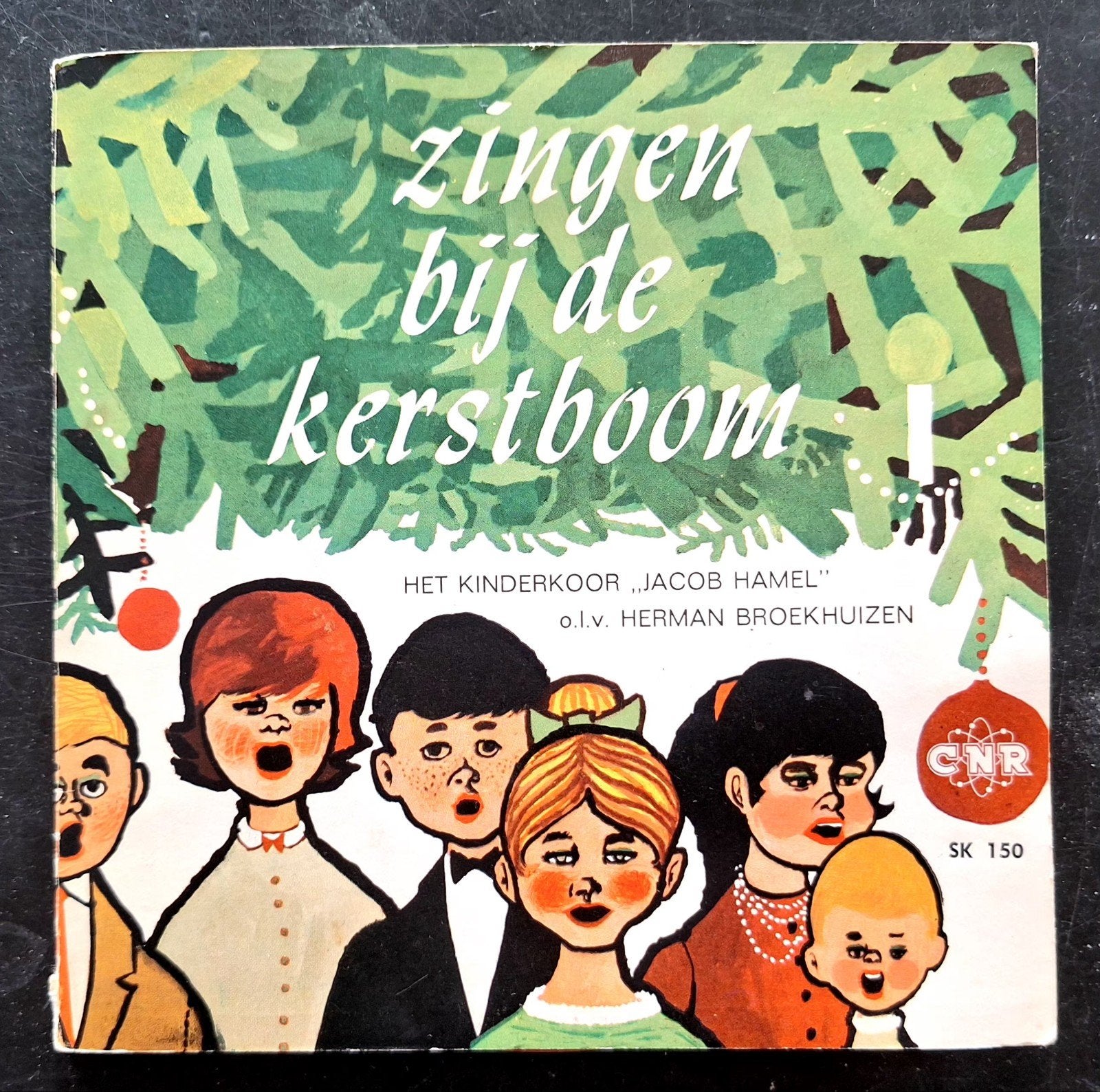 7"/SINGLE  KINDERKOOR JACOB HAMEL -Zingen Bij De Kerstboom, Ophalen of Verzenden, Gebruikt