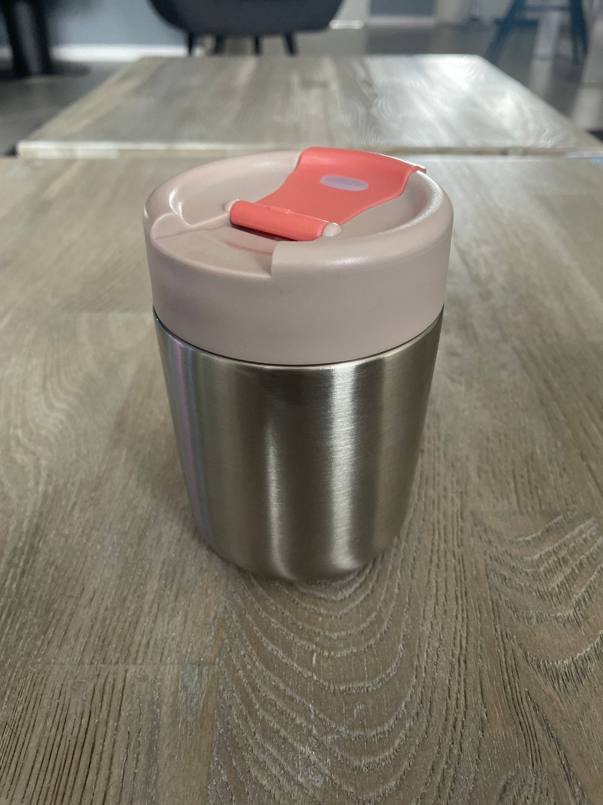 Nieuwe Hema To Go Koffiebeker - RVS met Roze Deksel, Nieuw, Ophalen of Verzenden, Roze, Metaal