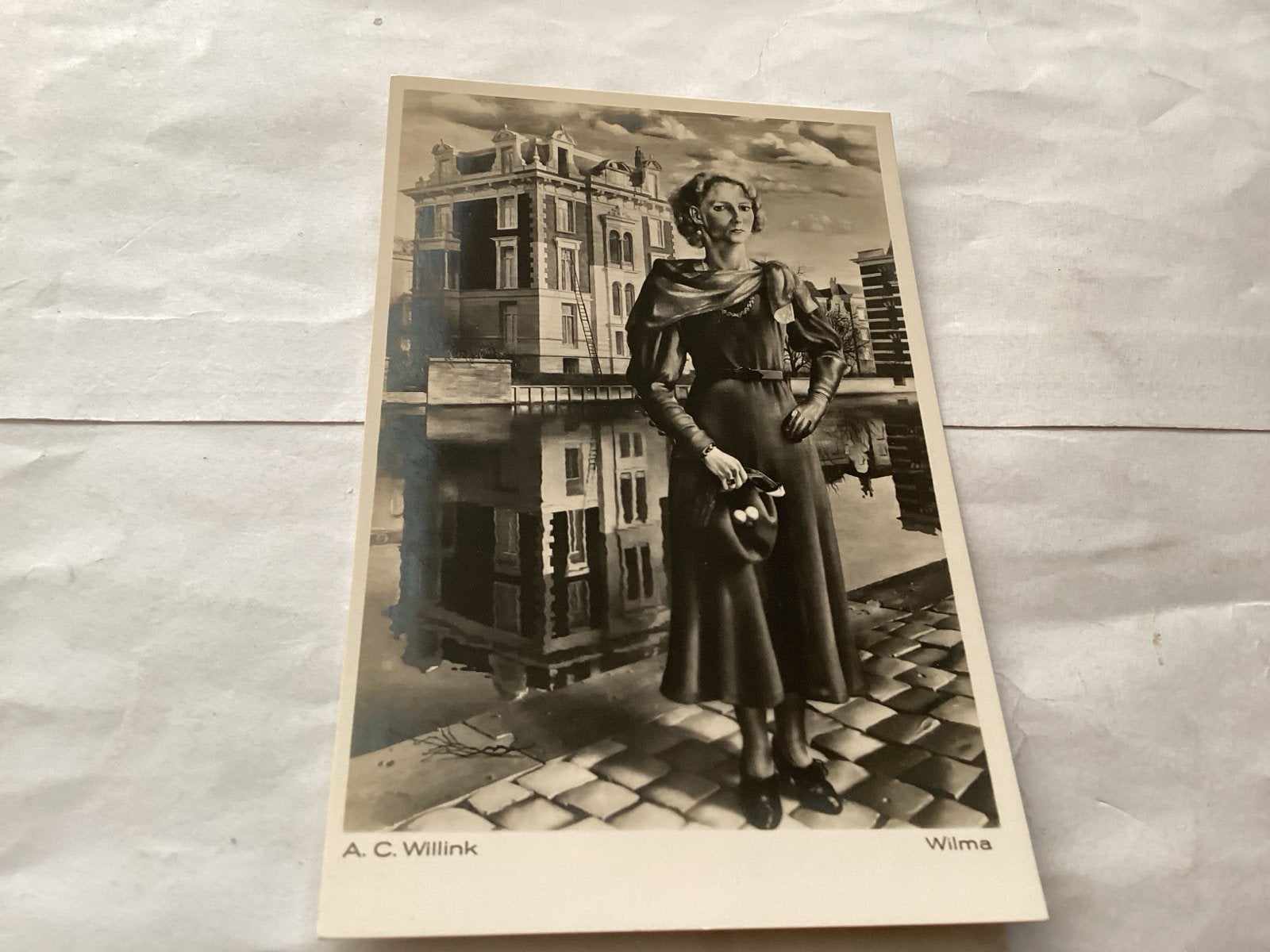 Ansichtkaart A.C. Willink - Wilma (Gemeentemuseum), Ophalen of Verzenden, 1920 tot 1940, Gelopen, Zuid-Holland