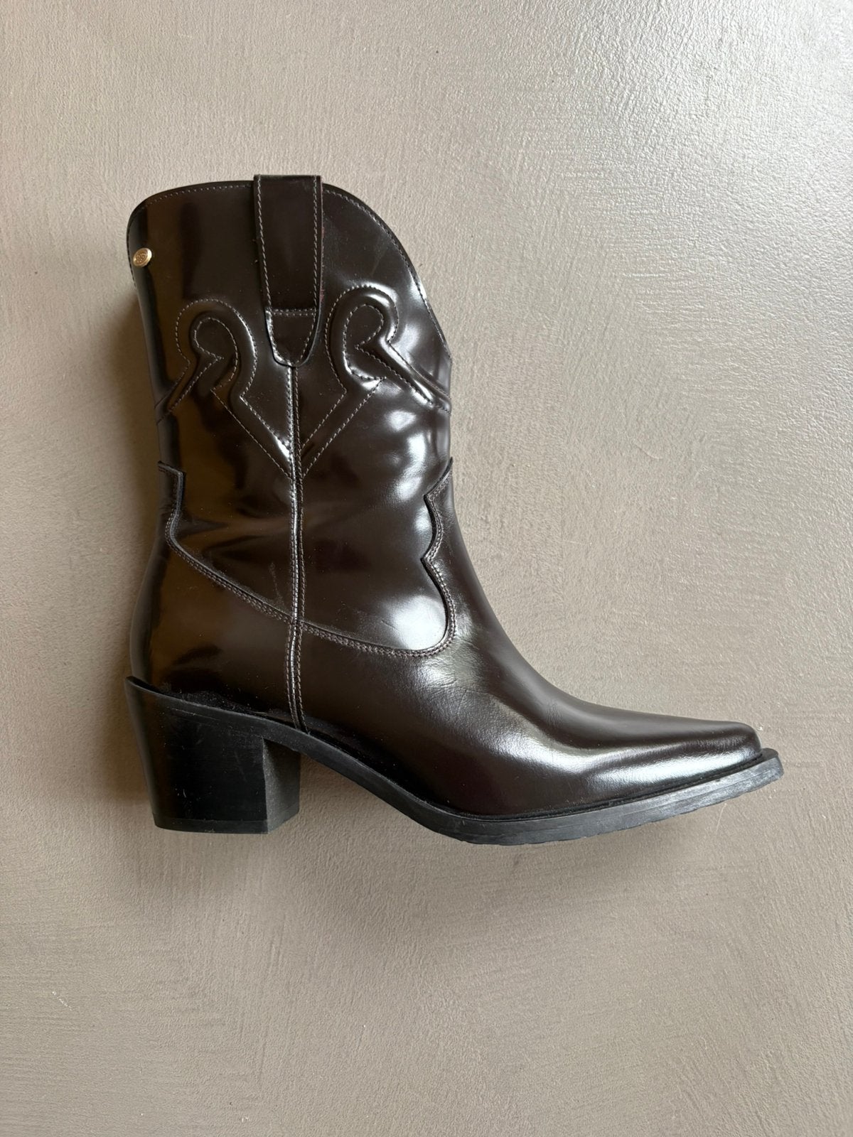 Nieuwe stoere bruine cowboylaarzen Fred de la Bretoniere, Ophalen of Verzenden, Nieuw, Bruin, Hoge laarzen
