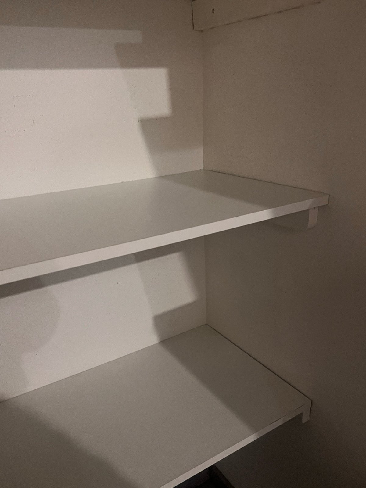 Witte planken voor kast of opbergruimte, Ophalen, Gebruikt