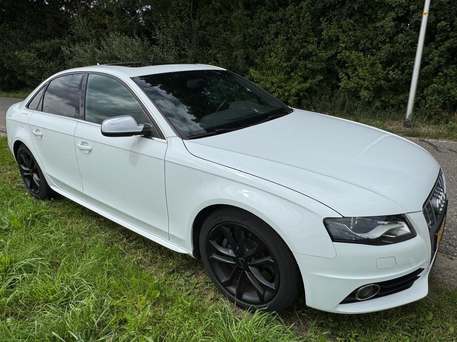 Audi S4 2011 Wit Motor Kapot!, Auto's, Audi, Automaat, Wit, 10 km/l, Particulier
