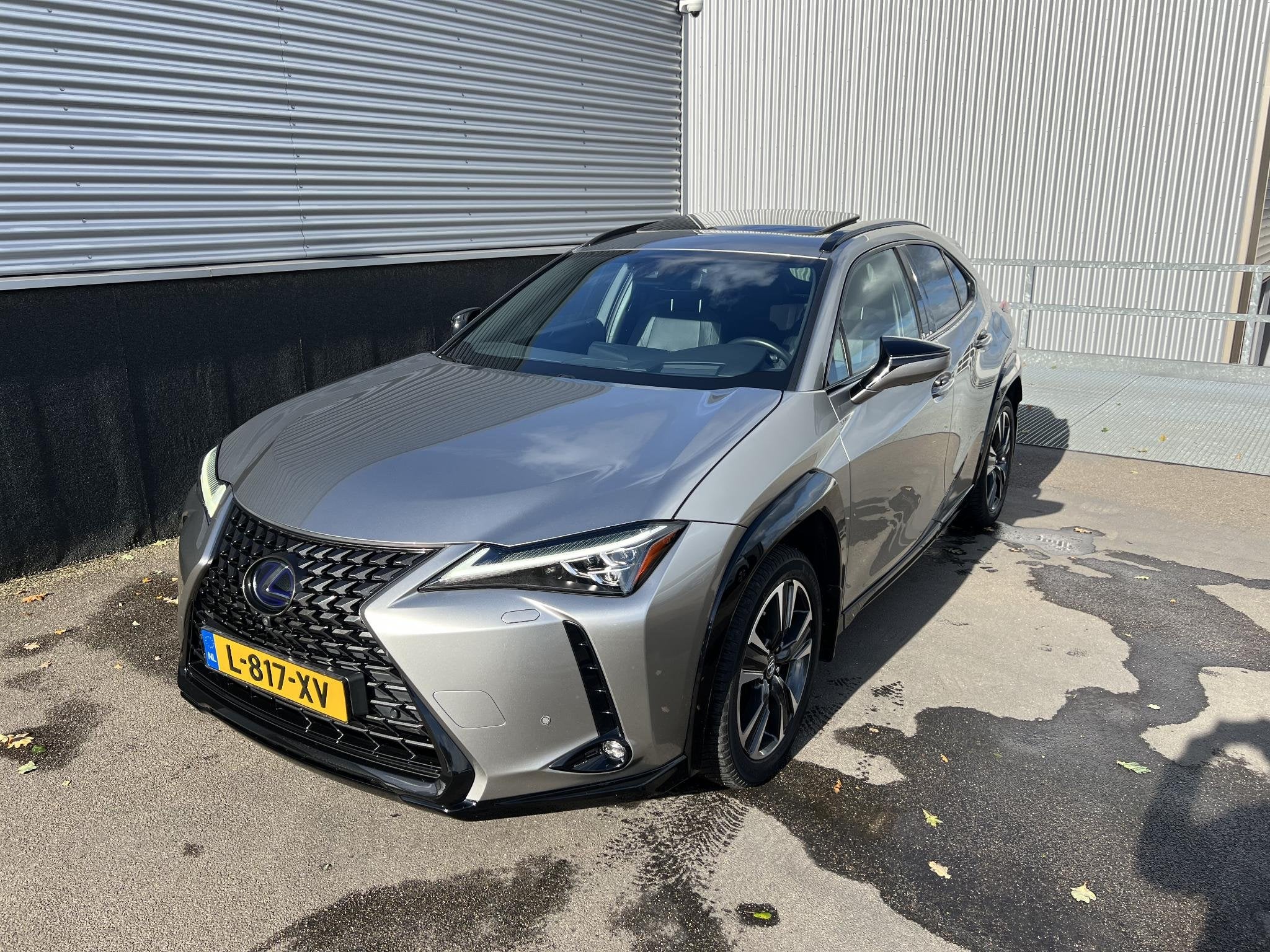Lexus UX 250h Executive Line Schuifkanteldak / Lederen inter, Auto's, Gebruikt, 4 cilinders, Verwarmde buitenspiegels, 23 km/l