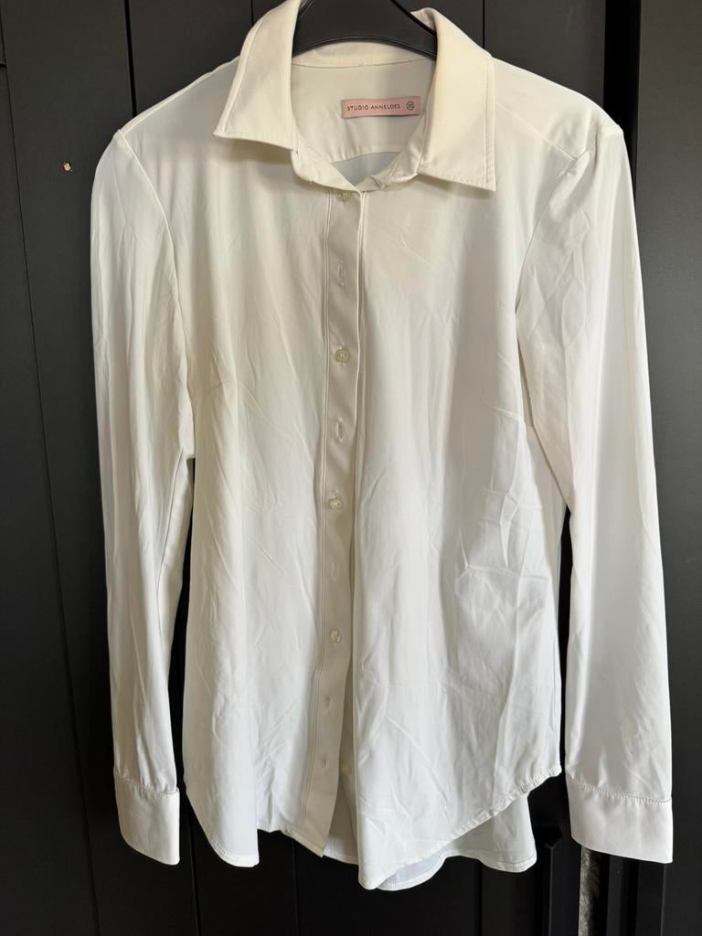 Studio Anneloes Poppy blouse wit maat xs, Kleding | Dames, Ophalen of Verzenden, Zo goed als nieuw, Maat 34 (XS) of kleiner, Wit