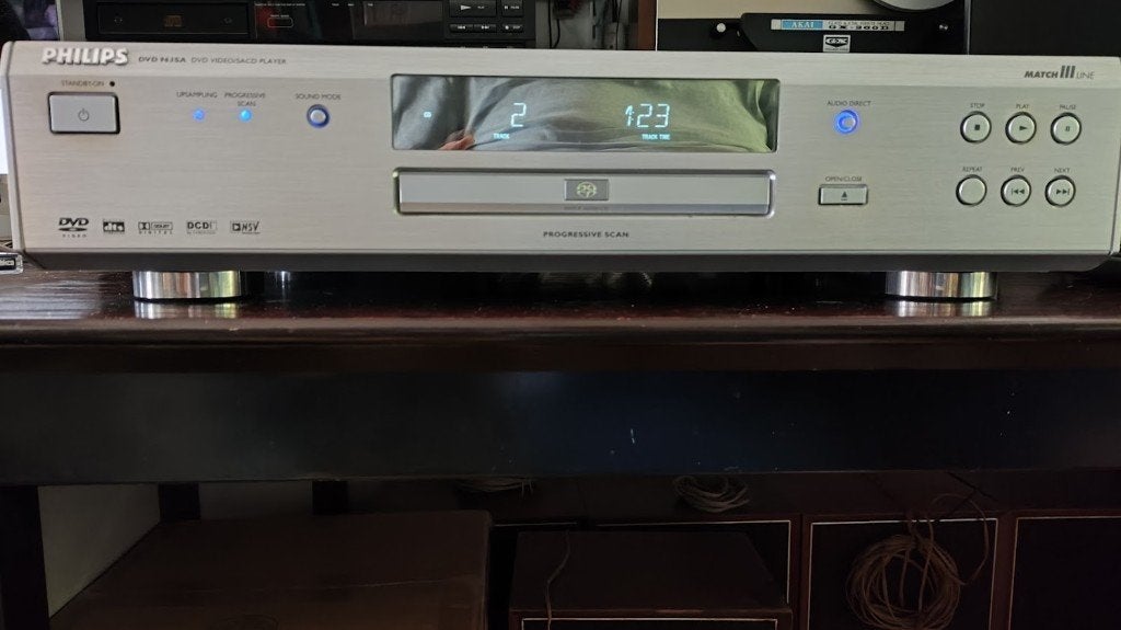 Philips SACD DVD 963-A, Ophalen of Verzenden, Zo goed als nieuw, Dvd-speler, Philips