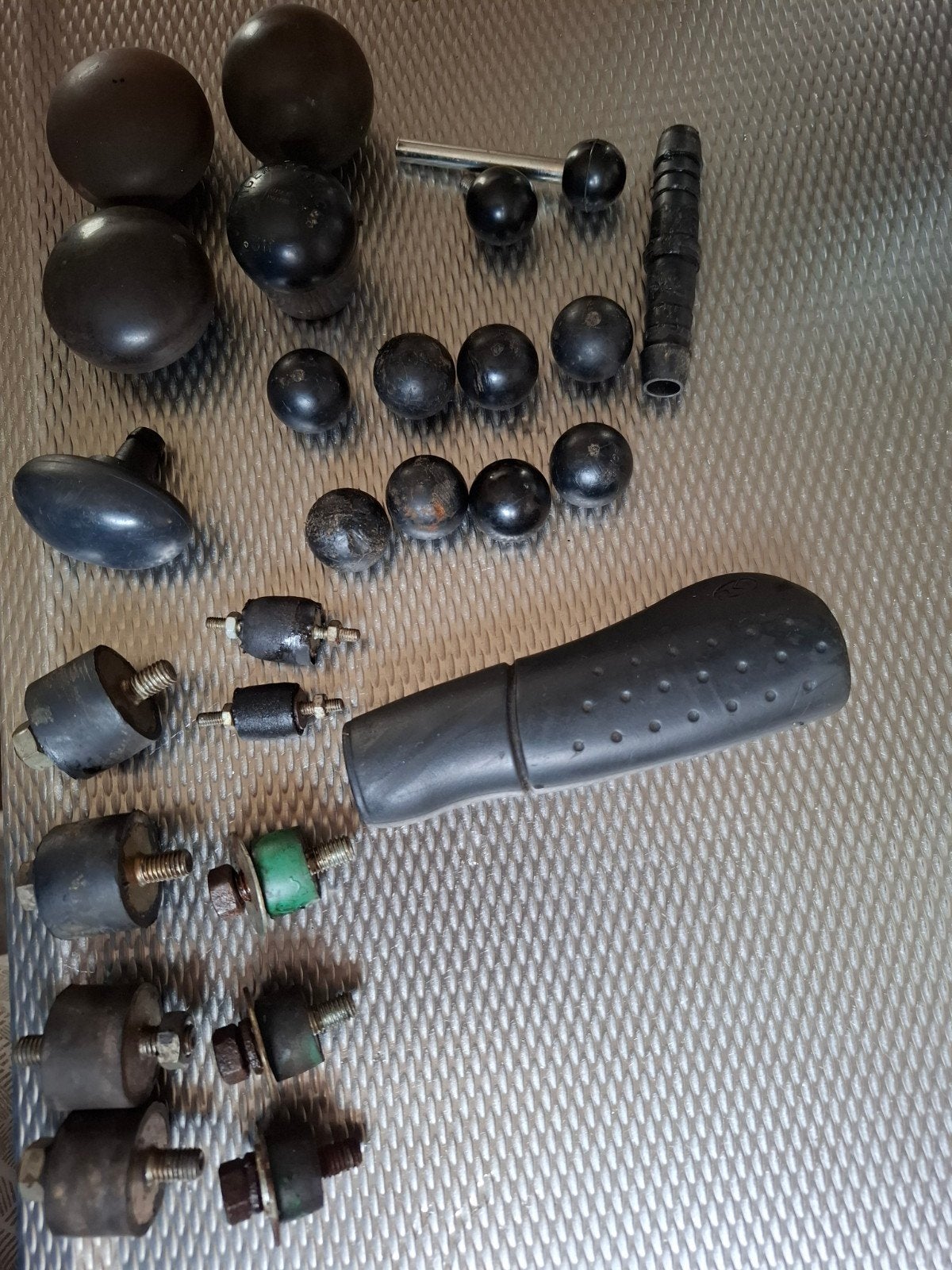 knoppen en rubbers, Ophalen of Verzenden