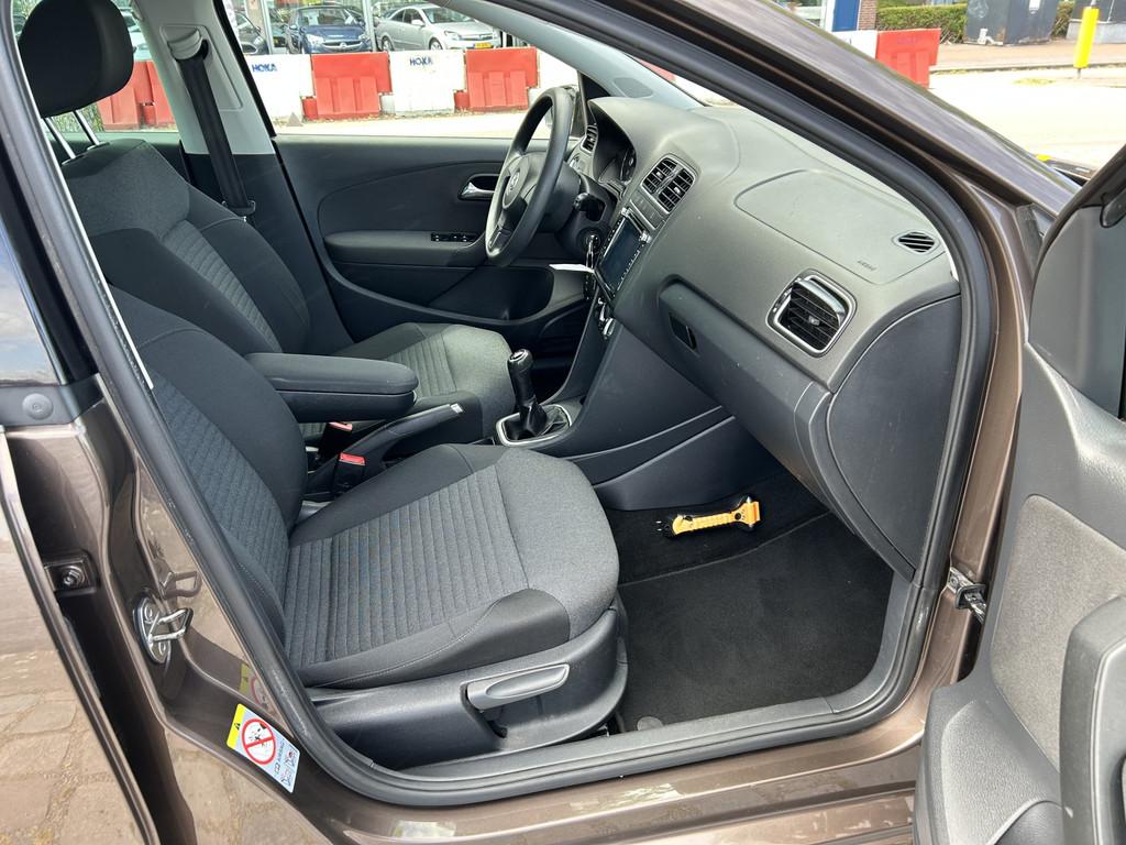 Volkswagen Polo 1.2 TSI BlueMotion Comfortline 5-drs Airco N, Auto's, Voorwielaandrijving, Euro 5, Stof, Bruin