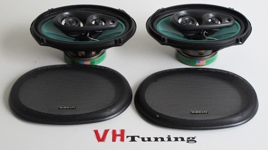 Marquant MCS-69 6"x 9" 200W 4 way car speakers 4 Ohm, Auto diversen, Autospeakers, Ophalen of Verzenden, Nieuw