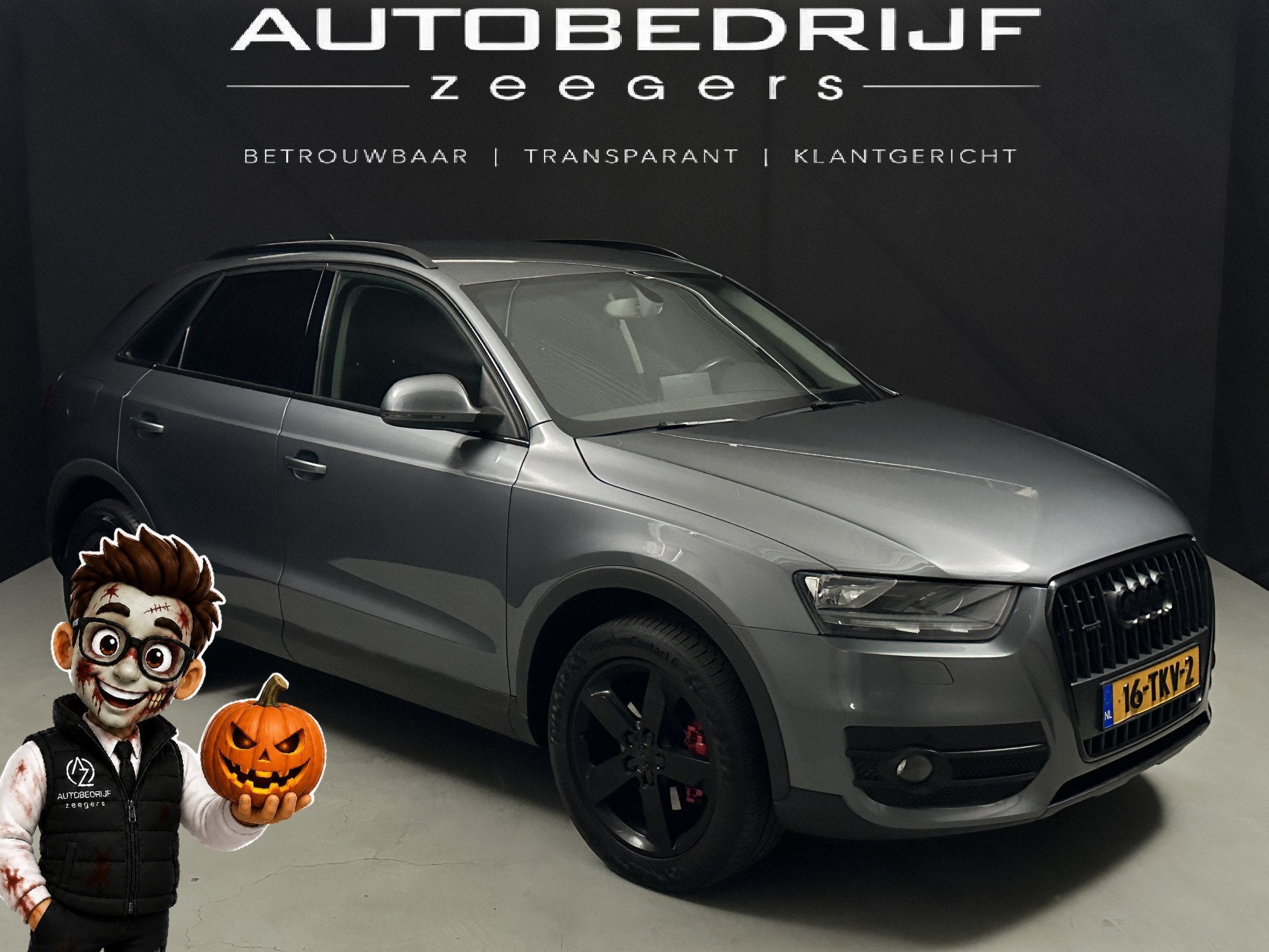 Audi Q3 2.0 TFSI quattro Pro Line *Navi*Automaat*motor tikt*, Auto's, Euro 5, Gebruikt, 4 cilinders, Origineel Nederlands