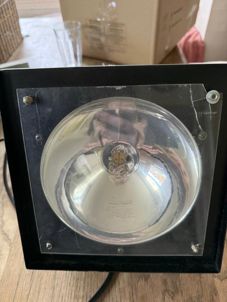2 x Showtec Black Widow Strobe – krachtige disco stroboscoop, Ophalen of Verzenden, Gebruikt, Licht