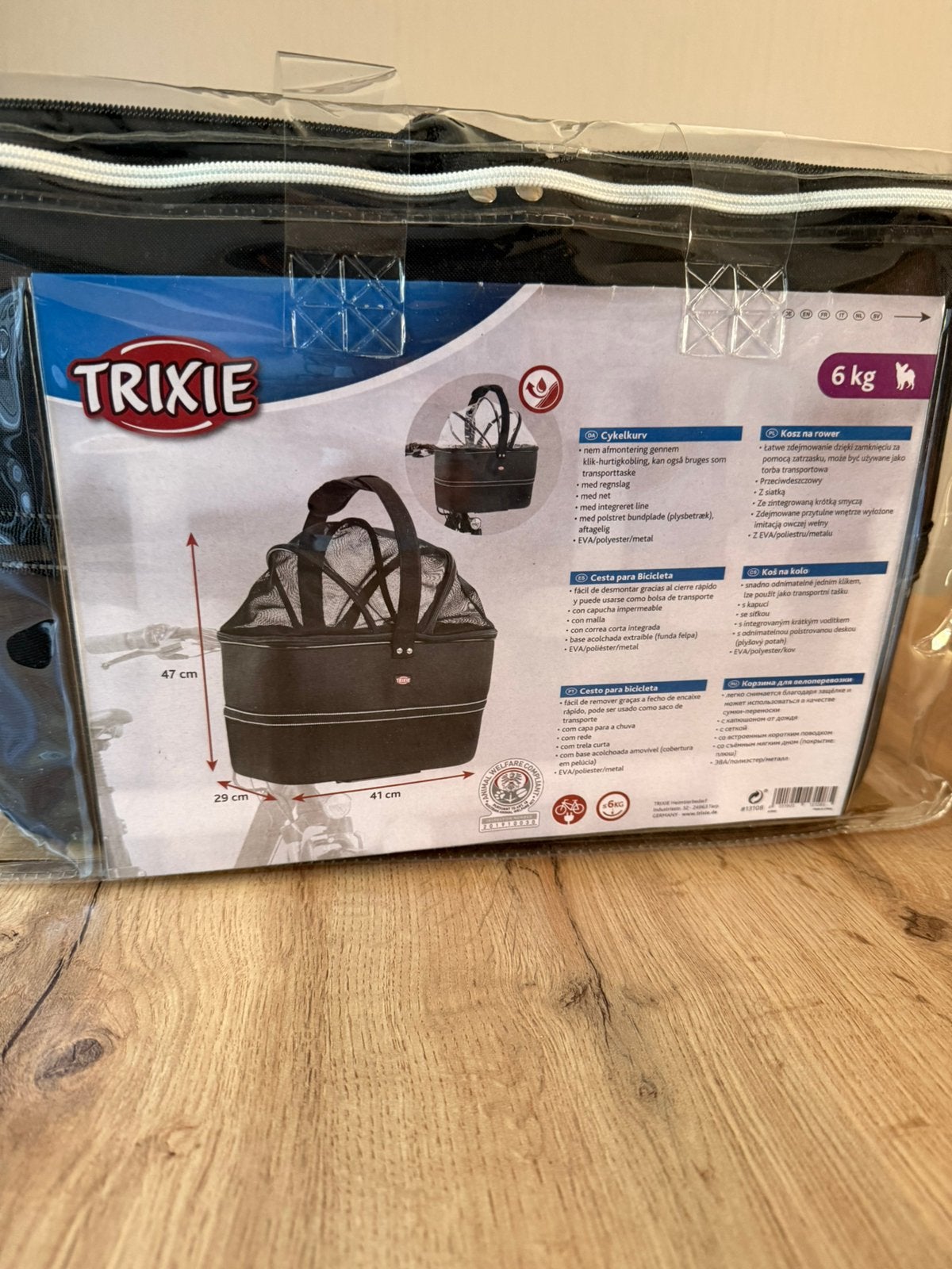 Trixie honden fietsmand, Ophalen, Nieuw