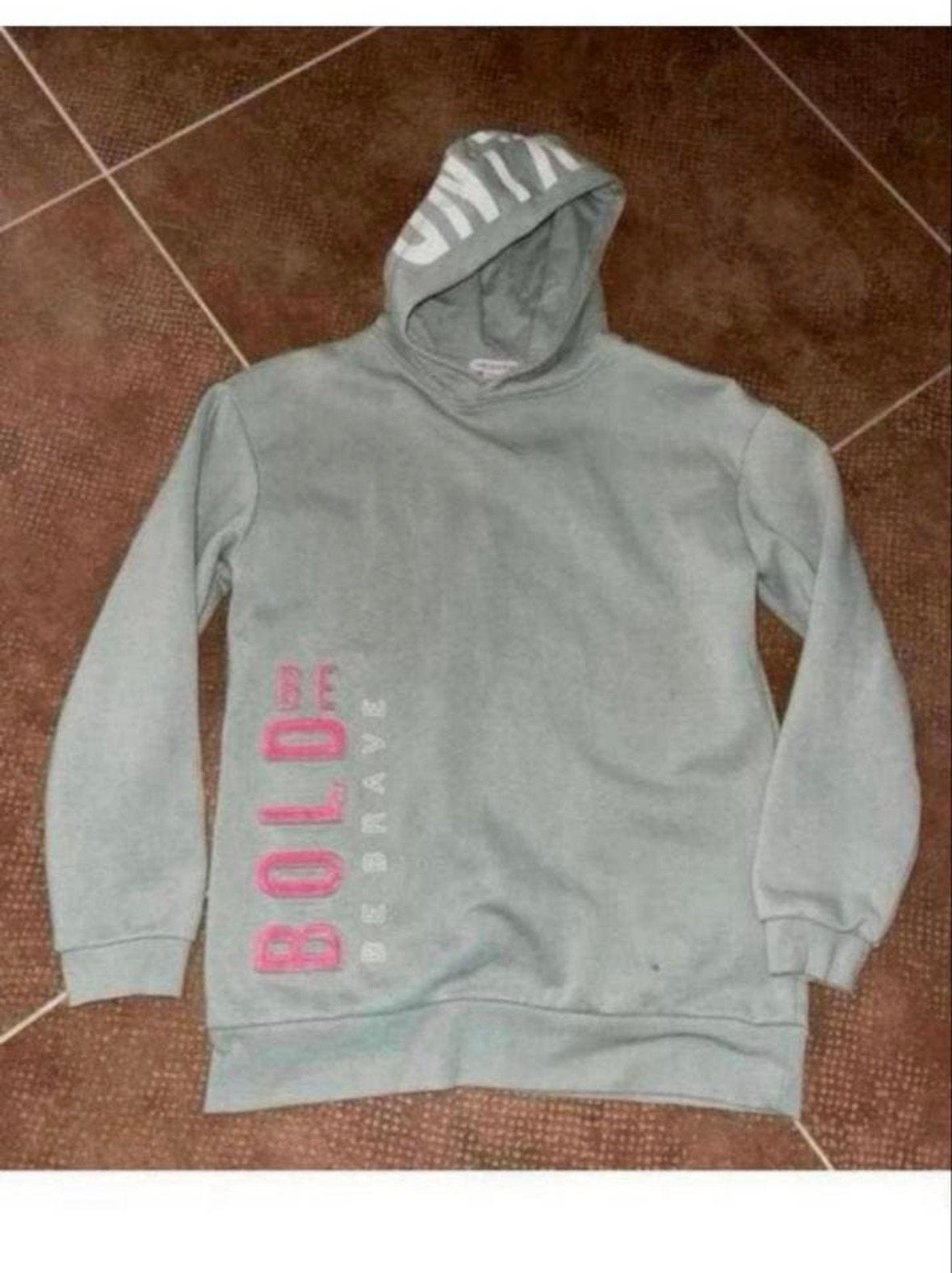 Primark Hoodie Sweater Lichtgroen Maat 158, Ophalen of Verzenden, Zo goed als nieuw, Jongen of Meisje, Trui of Vest