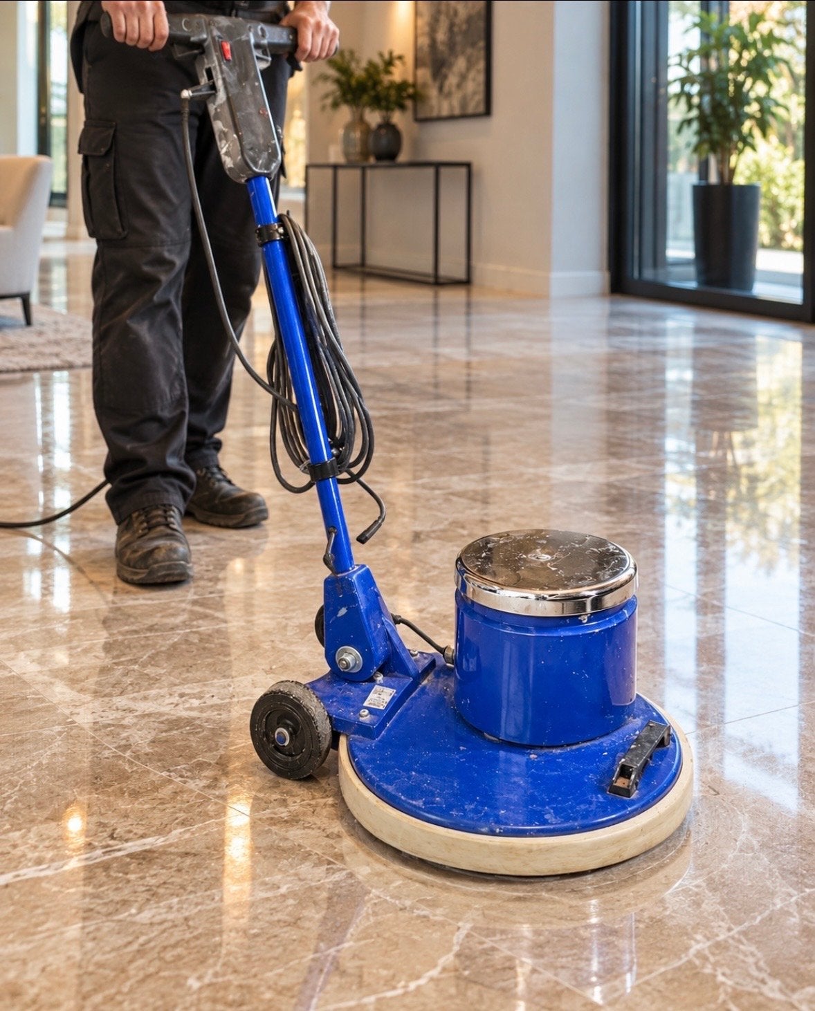 Rotapav R-430 Vloerreiniger - 1000W, 2017, Witgoed en Apparatuur, Overige merken, Gebruikt, Ophalen of Verzenden, Vloerreiniger