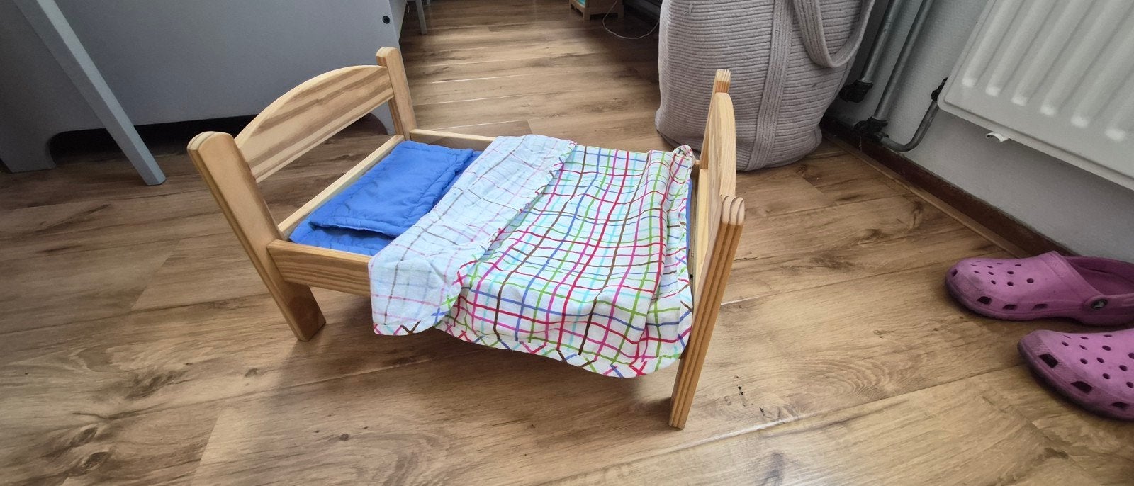Houten poppenwiegje van IKEA, Ophalen, Gebruikt, Overige typen