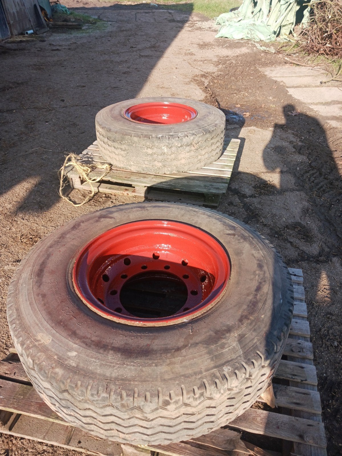 Goede Michelin banden met velg voor langzaam verkeer, Ophalen of Verzenden, Gebruikt