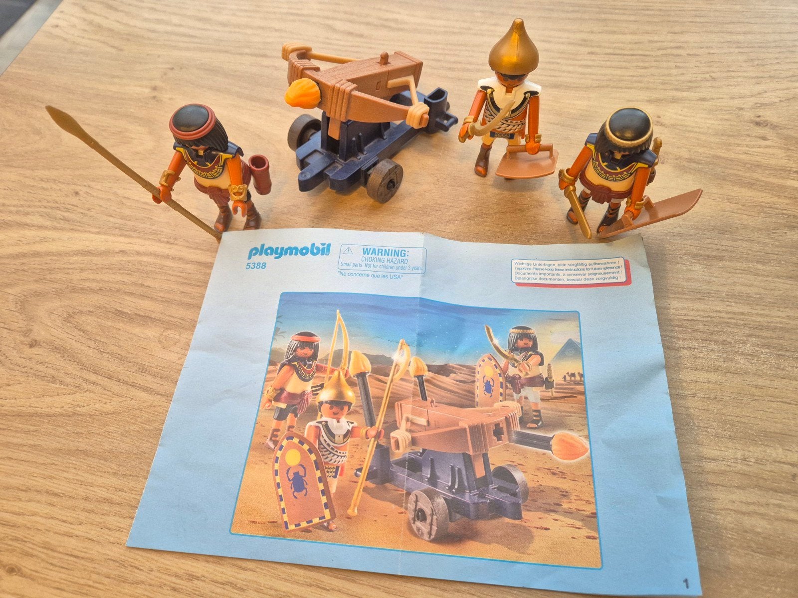 Playmobil 5388 Soldaten van de farao, Ophalen of Verzenden, Gebruikt