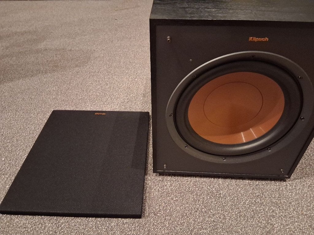 Klipsch R100SW, Subwoofer, Ophalen of Verzenden, Zo goed als nieuw, 150 watt of meer
