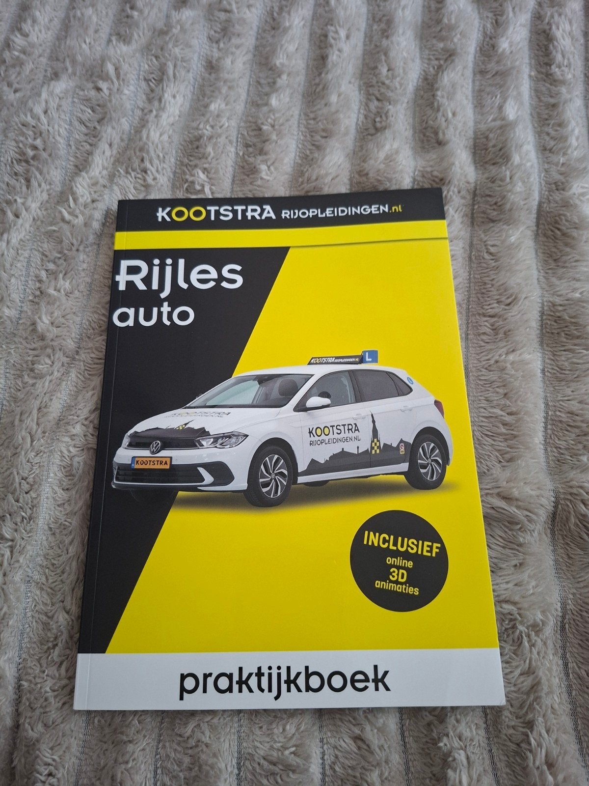 Kootstra Rijles Auto Praktijkboek, Ophalen, Zo goed als nieuw, Overige niveaus, Kootstra Rijopleidingen