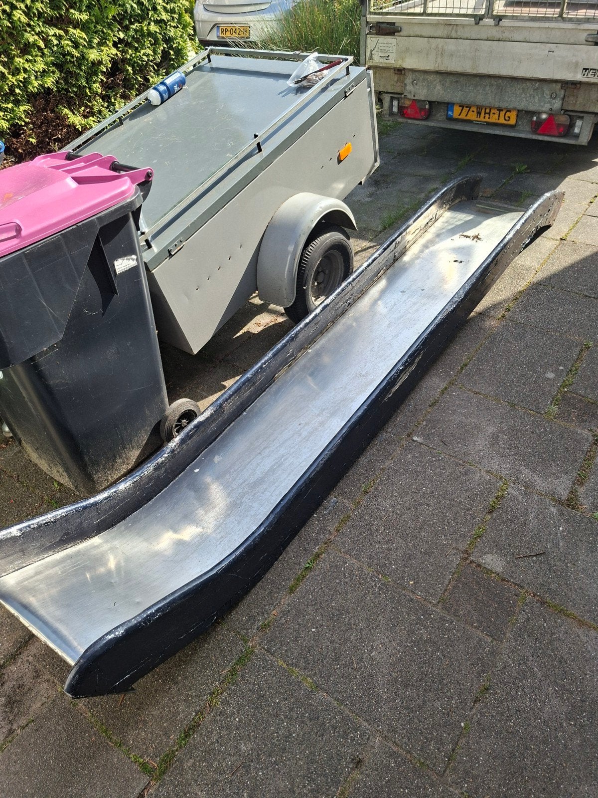 Gratis glijbaan van ongeveer 3,5 meter, Ophalen, Gebruikt
