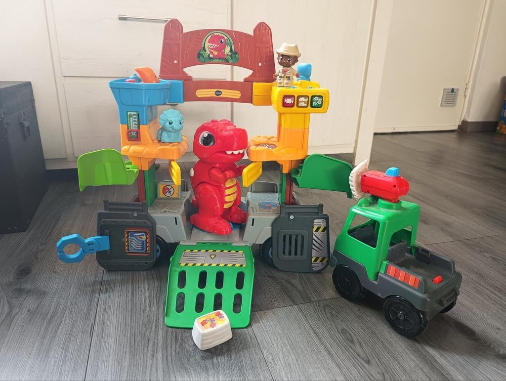 VTech Dino Truck - Interactieve Dinosaurus Speelset, Ophalen, Gebruikt, 2 tot 4 jaar