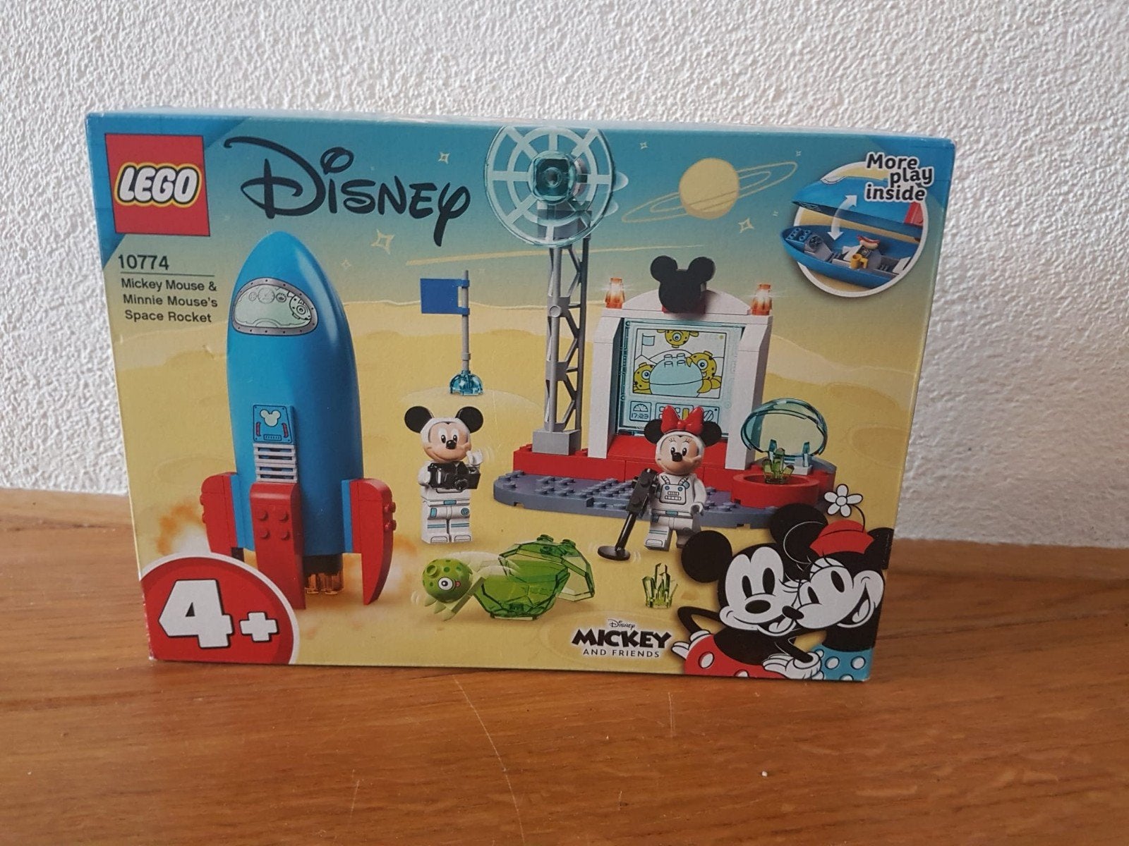 Lego Disney 10774 Mickey Mouse & Minnie Mouse's Space Rocket, Lego, Ophalen of Verzenden, Zo goed als nieuw, Disney