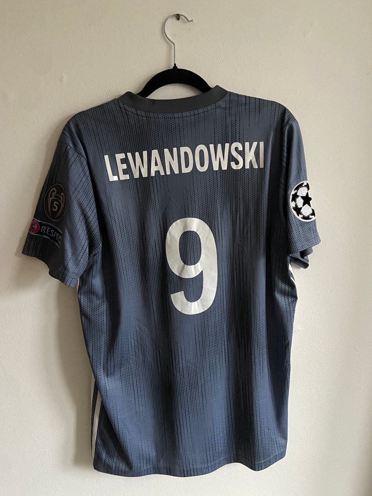 Origineel Bayern München 18/19 Lewandowski L, Maat L, Ophalen of Verzenden, Gebruikt, Shirt