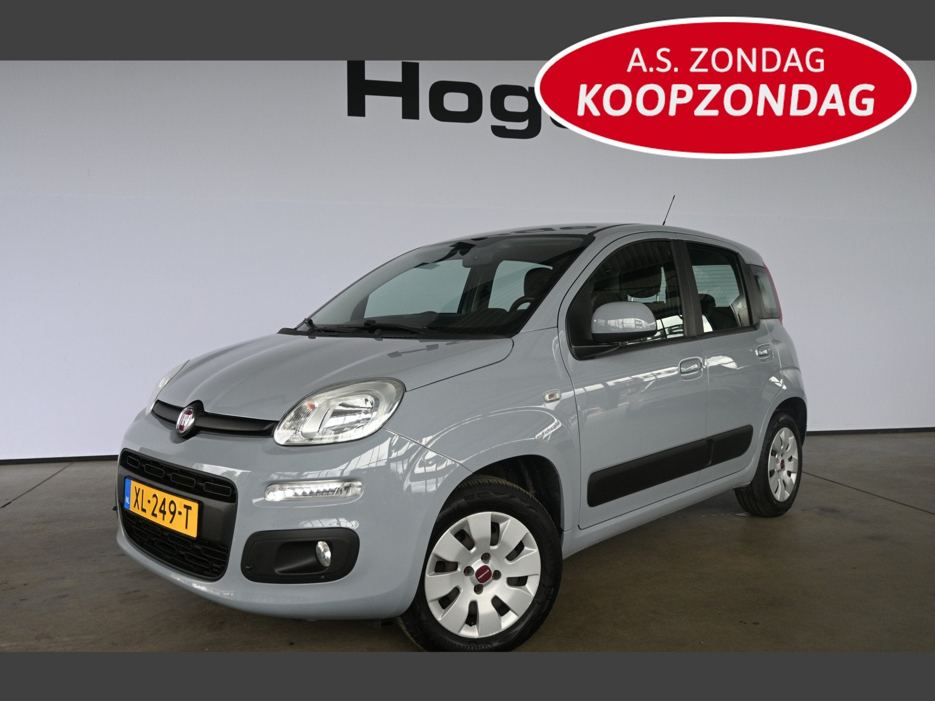Fiat Panda 0.9 TwinAir Lounge Airco Elektrisch Pakket! 1e Ei, Stof, Gebruikt, Panda, Met garantie (alle)