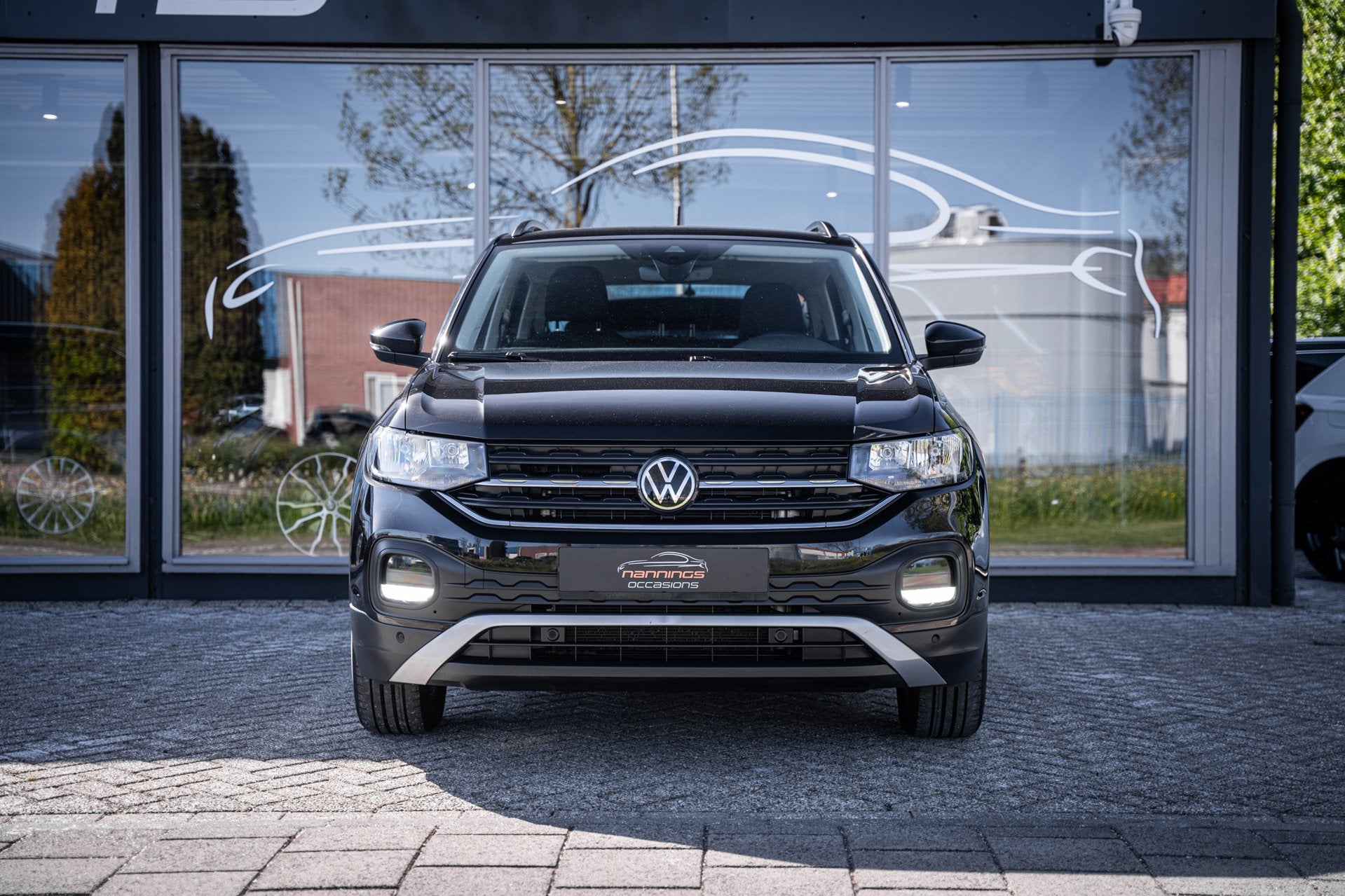 Volkswagen T-Cross 1.0 TSI Life|Camera|Digital dash|Stoelver, Auto's, Volkswagen, Gebruikt, Zwart, Bedrijf, 3 cilinders