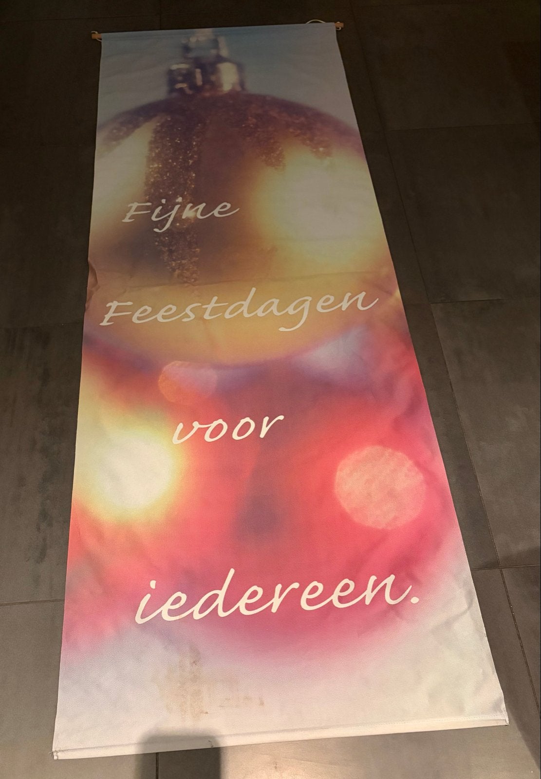 Feestdagen banner, Ophalen of Verzenden