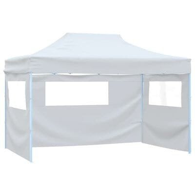 Partytent 3x4 meter wit met 3 zijwanden (Vidaxl - Nieuw in, Ophalen, Partytent, Minder dan 4 meter, Nieuw