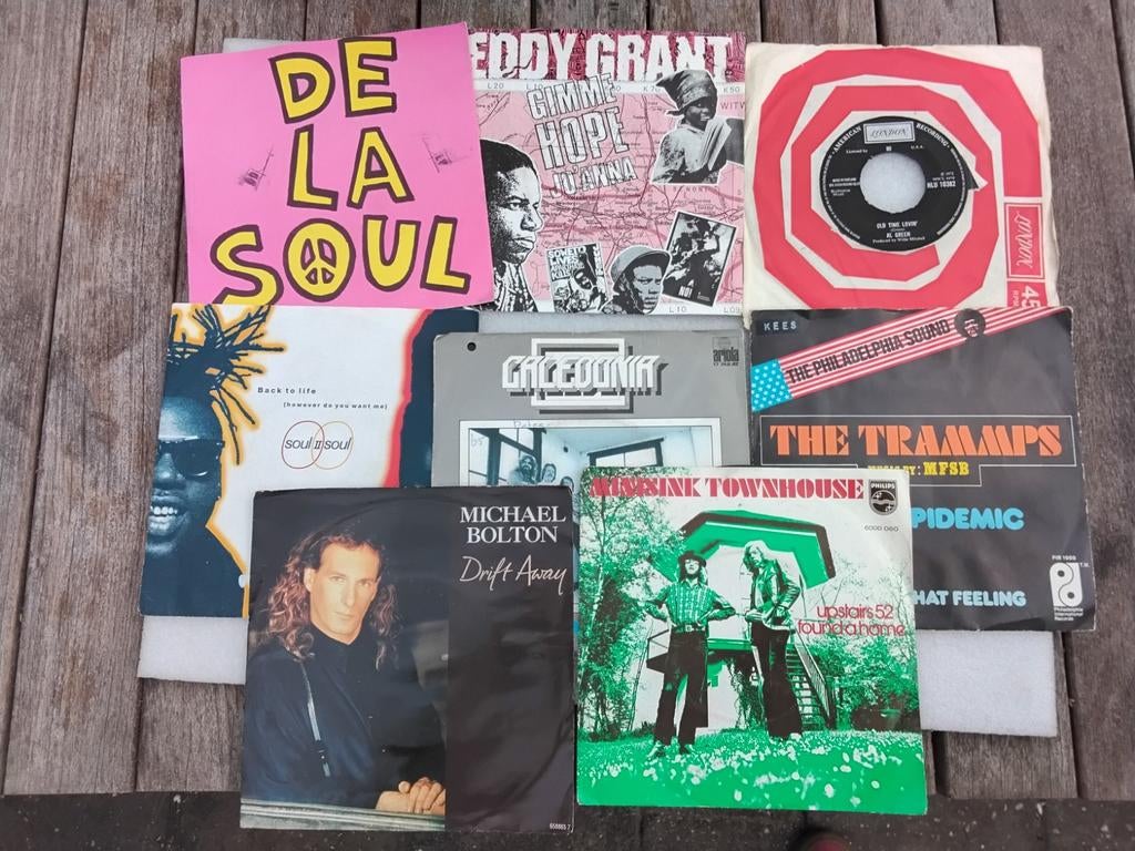 Partij singles, Ophalen of Verzenden, Gebruikt, Pop