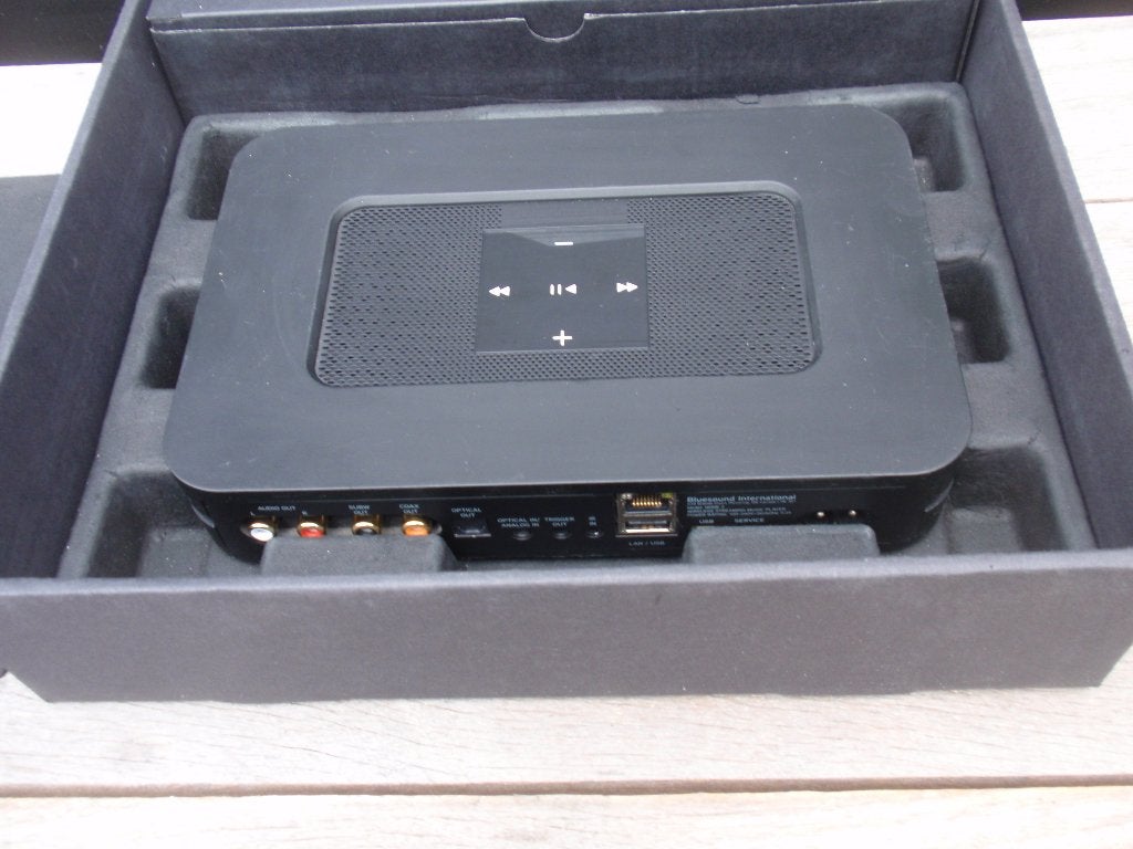 Bluesound Node 2 met nieuwe betere zwaardere elco's, Ophalen of Verzenden, Gebruikt, Zonder harde schijf