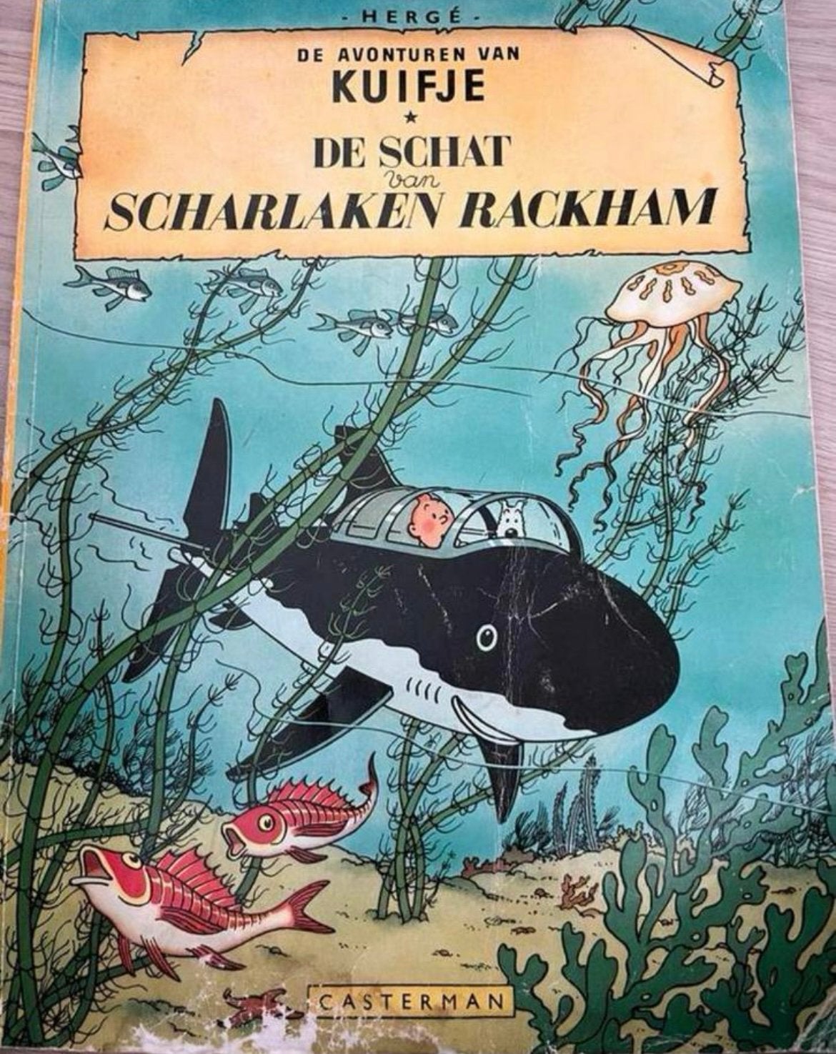 De avonturen van Kuifje 11: De Schat van Scharlaken Rackham, Ophalen of Verzenden, Gelezen