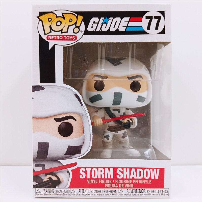 GI Joe Storm Shadow Retro Toys Funko Pop 77, Ophalen of Verzenden, Nieuw