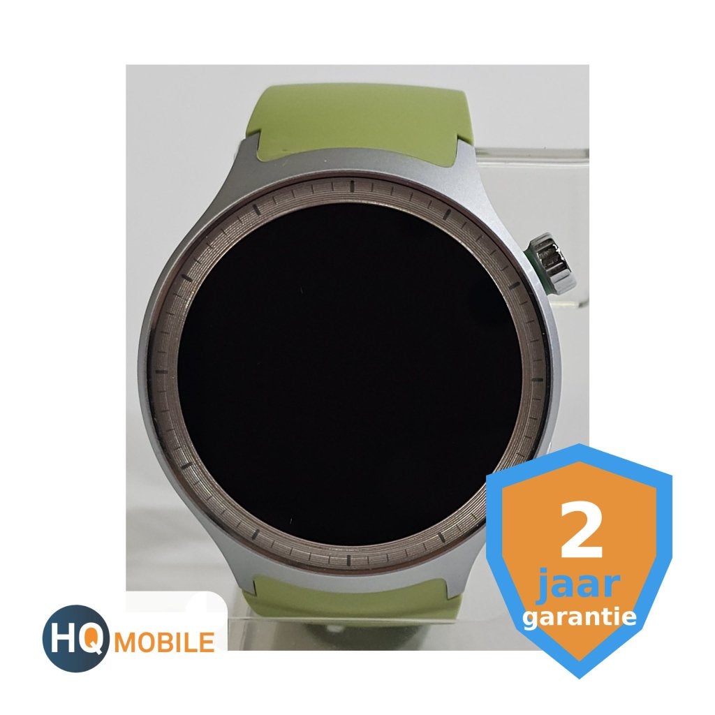 Motorola Moto Watch - Zilver - Groen Band  | Retourdeal, Motorola Solutions Netherlands B.V, Nieuw, Ophalen of Verzenden, Databankweg 26, 3821 AL Amersfoort, Nederland