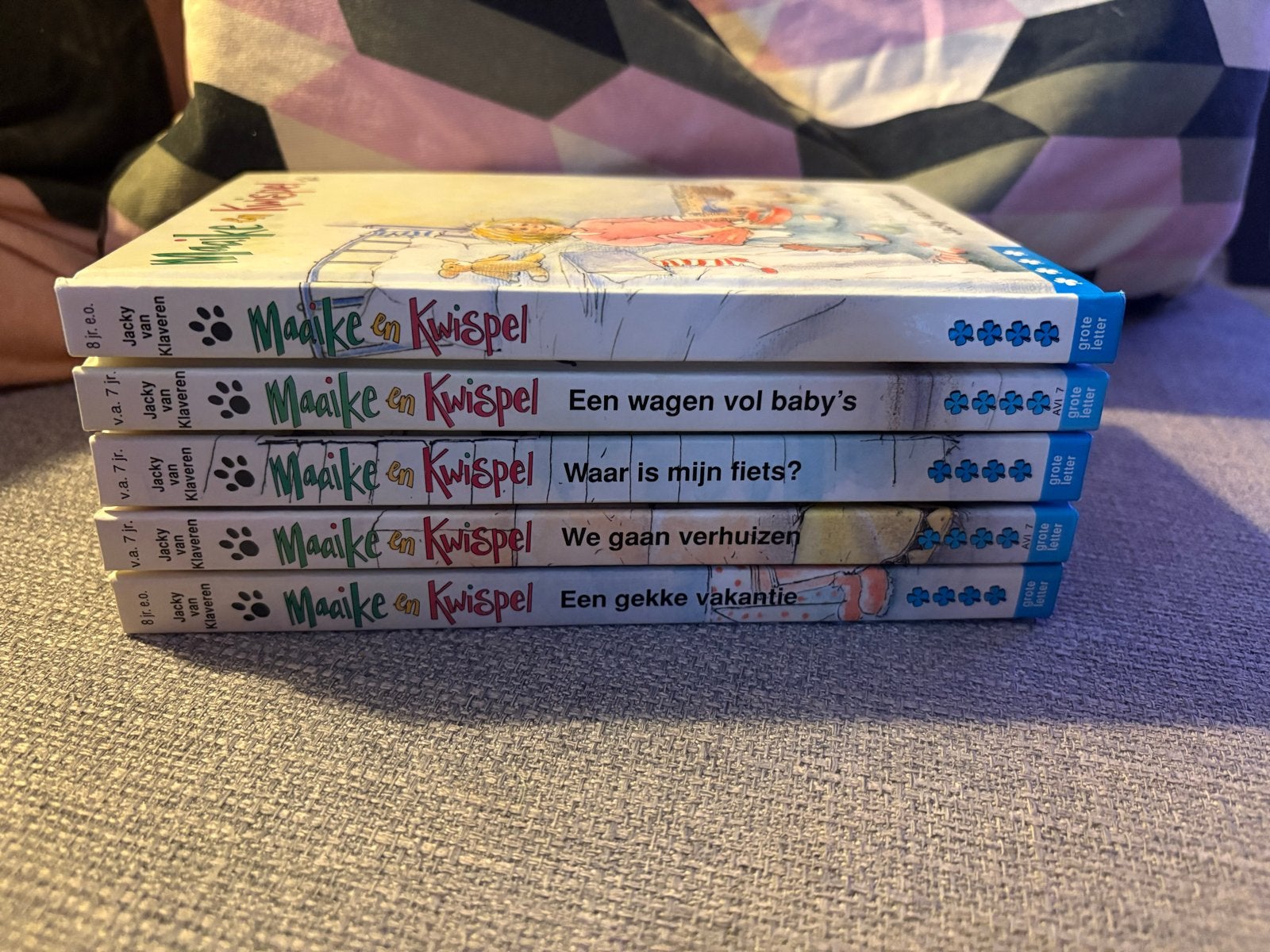 Maaike en Kwispel boekenreeks (5 delen), Ophalen of Verzenden, Gelezen, Fictie algemeen