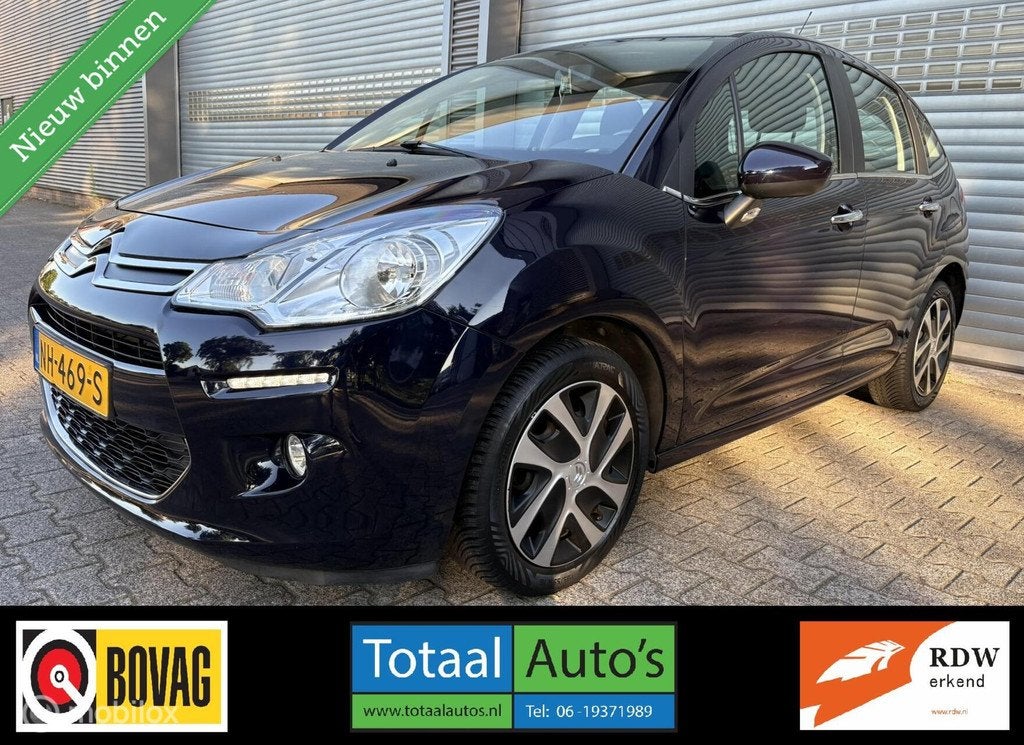 Citroen C3 1.2 NAVI*CRUISE*AUTOMAAT*APPLE*TREKH*NEDERLANDS, Euro 6, 1199 cc, Automatische klimaatregeling, Origineel Nederlands