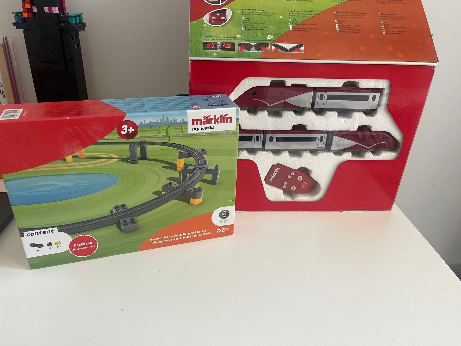 Märklin My World Treinset met Verhoogd Spoor, Ophalen, Zo goed als nieuw