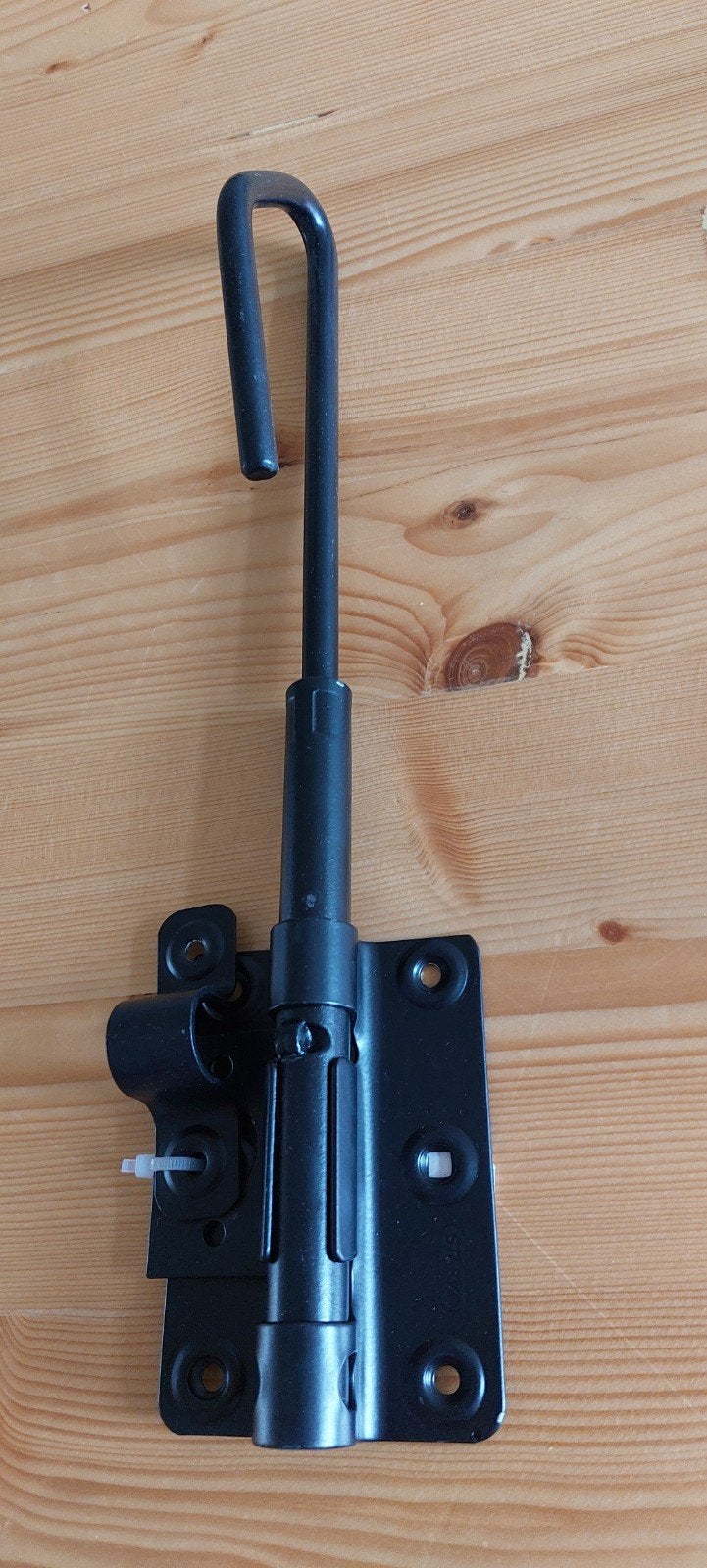 Zwarte Staartgrendel - 25cm - Nieuw, Ophalen, Nieuw, IJzer, Schuif of Grendel