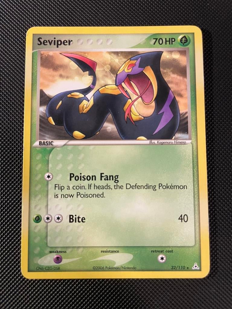 Seviper 32/110 Rare Ex Holon Phantoms, Verzenden, Zo goed als nieuw