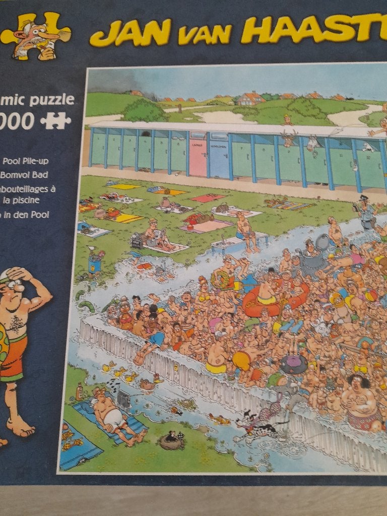 JAN VAN HAASTEREN 1000, Hobby en Vrije tijd, Ophalen of Verzenden, 500 t/m 1500 stukjes, Zo goed als nieuw, Legpuzzel