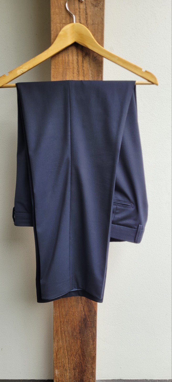 Meyer Bonn pantalon maat 58 marineblauw, Blauw, Maat 56/58 (XL), Ophalen of Verzenden, Zo goed als nieuw