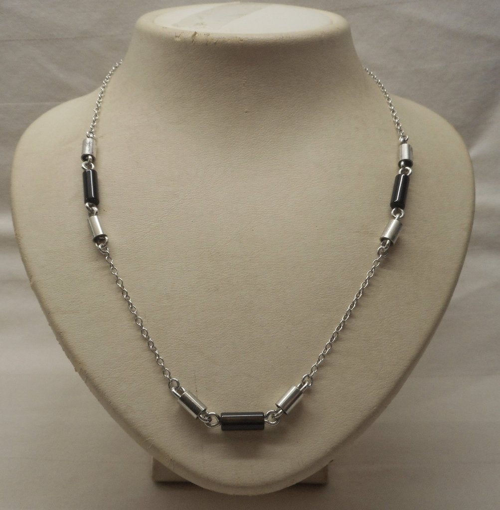 Zilveren vintage sierketting van K&L nr.1003, Verzenden, Zo goed als nieuw, Zilver, Zilver