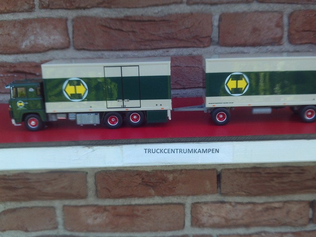 Tekno  Scania  141  Motorwagen  van  den Bos., Ophalen of Verzenden, Nieuw, Bus of Vrachtwagen, Tekno