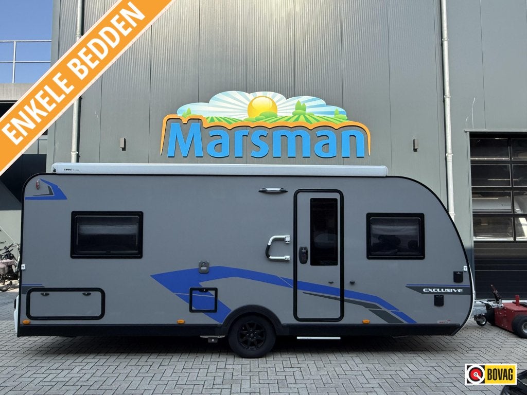 Caravelair Exclusive Line 542 ACTIE - Zeer compleet, Rondzit, 6 tot 7 meter, Fietsenrek, Caravelair